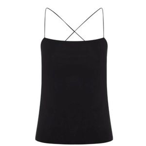 Designer Australian - Sheike -Madrid Black Cami Cross Back size 6